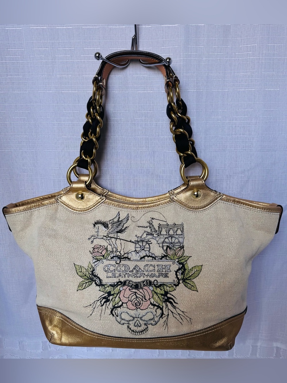 Coach 13661 Limited Edition Tattoo Graphic tote bag